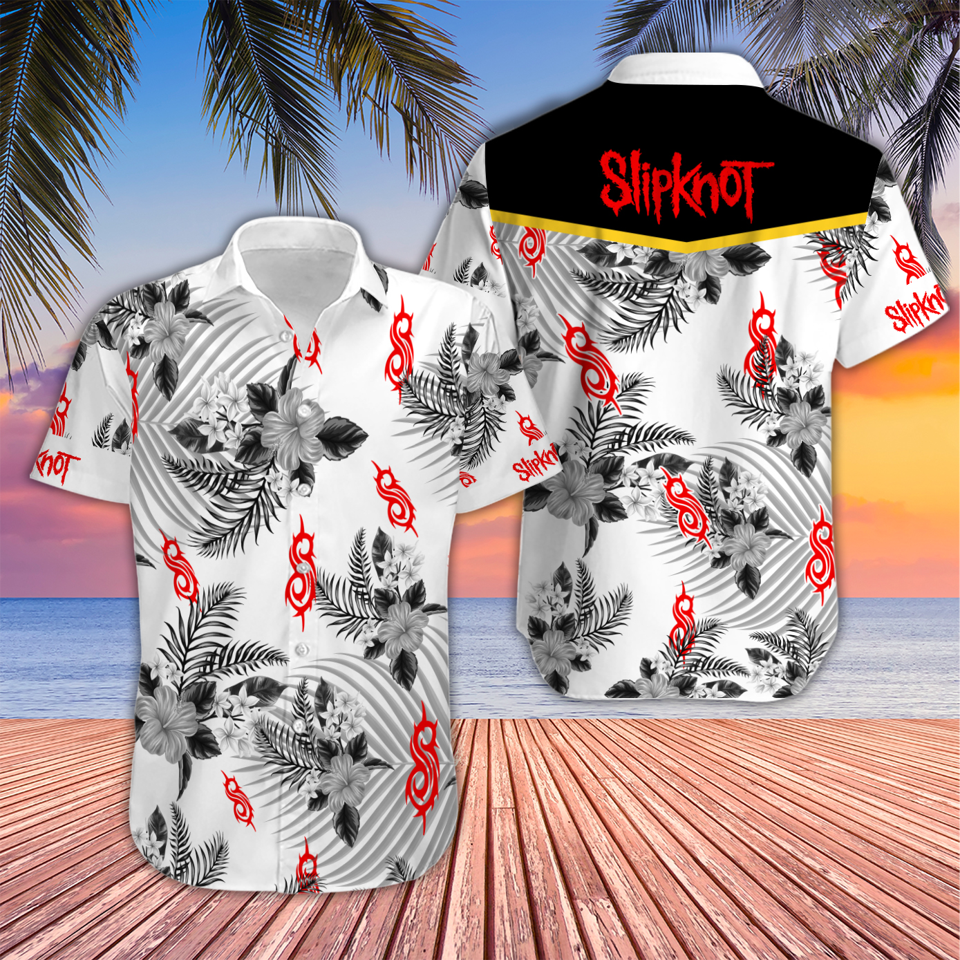 Slipknot Hawaiian Shirt Ver2