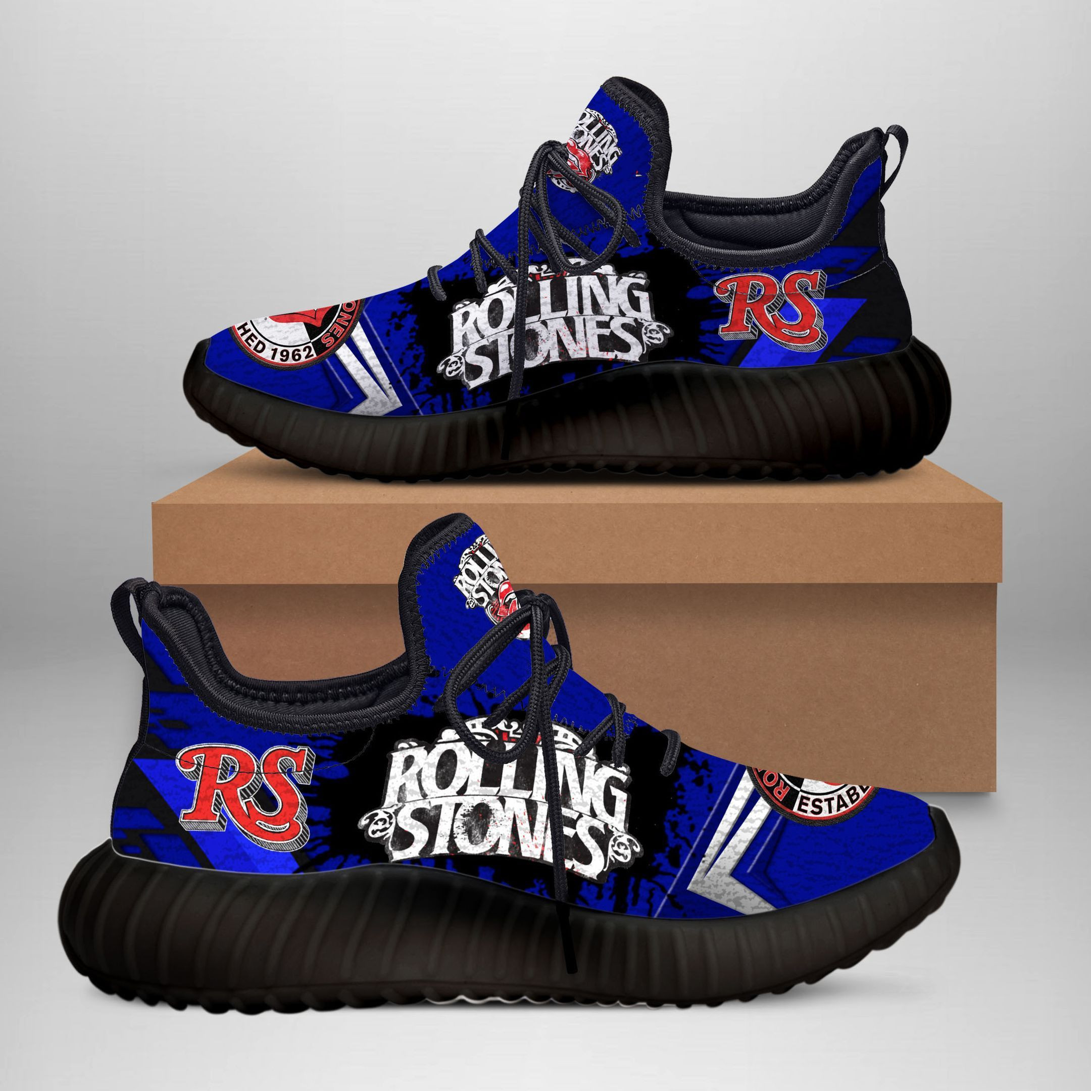 The Rolling Stones  YZ Shoes Ver1 (Dark Blue)